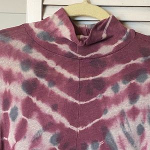 Free people tie dye turtleneck